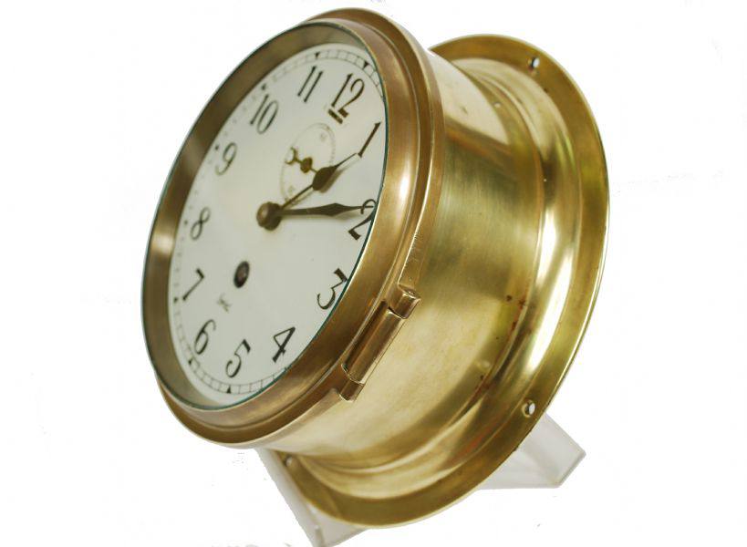 Nautical antiques/3115-Antique ship clock