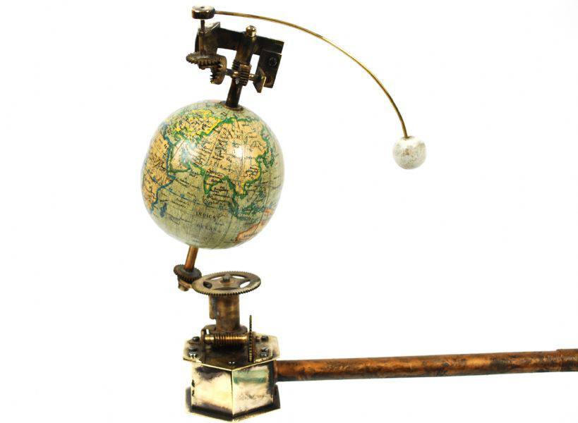 Antique astronomical instruments/3214-Vintage orrery