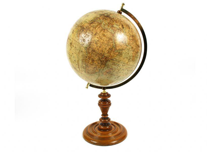 Globi-mappamondi antichi/3350-Globo Heymann d epoca