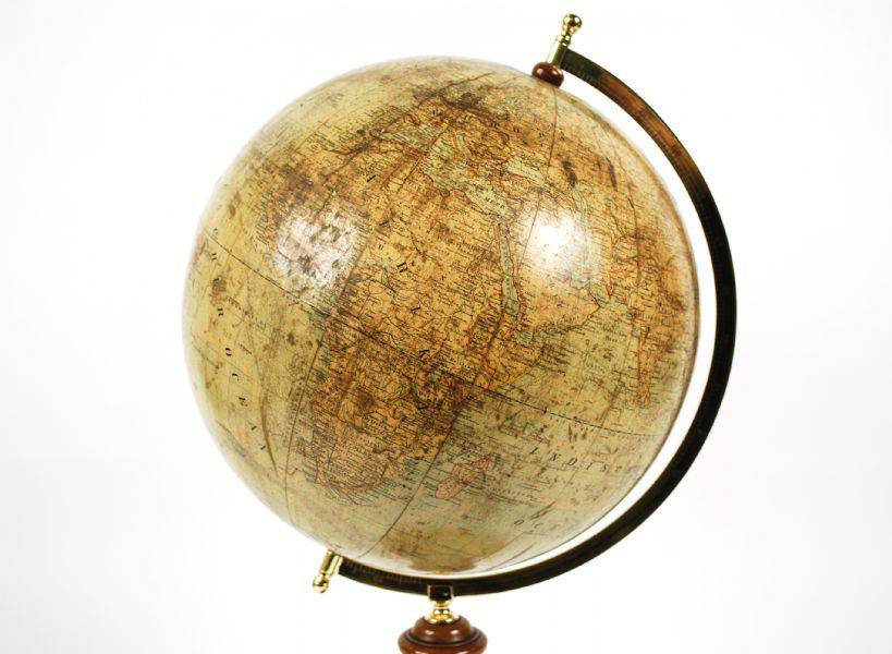 Globi-mappamondi antichi/3350-Globo Heymann d epoca