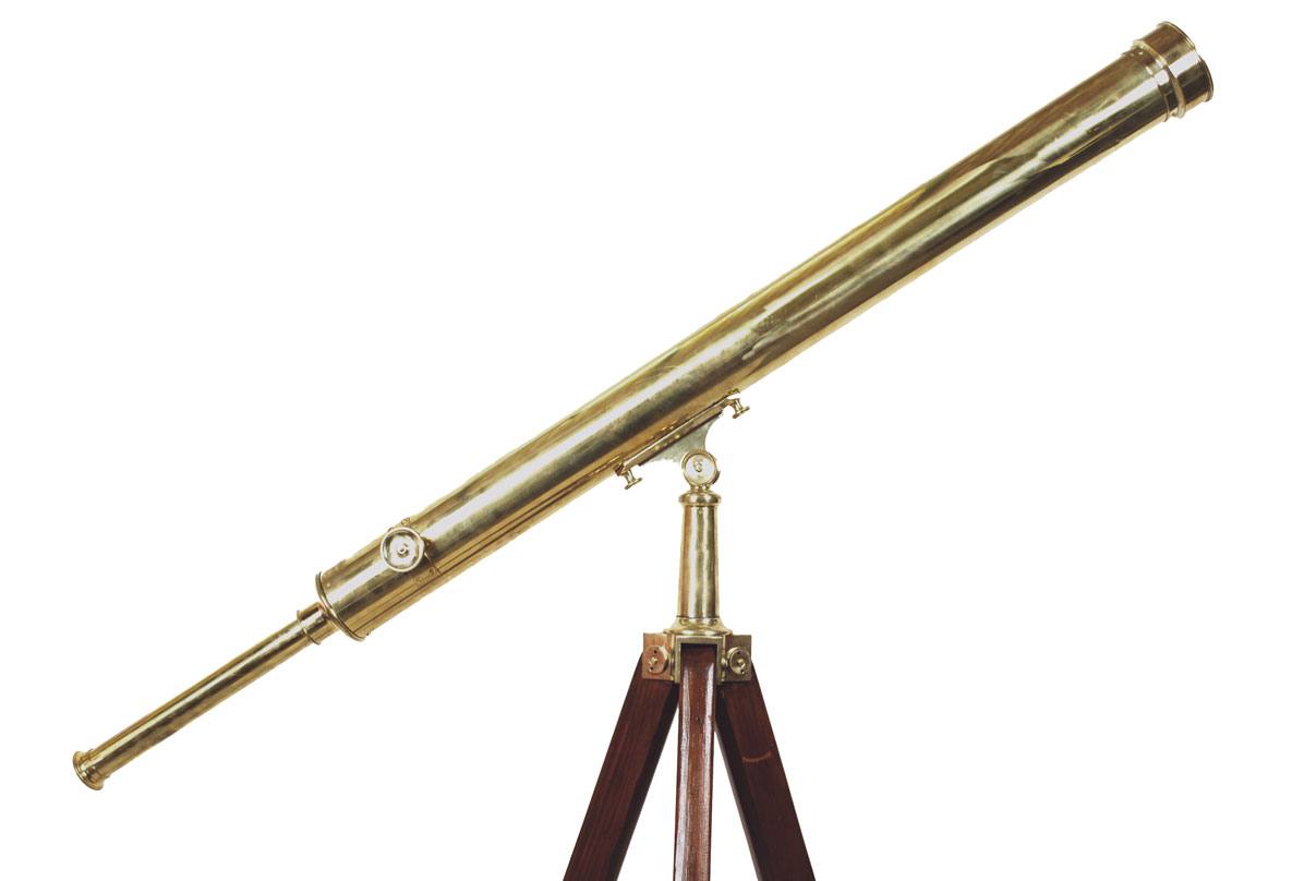 Antique astronomical instruments/3498-Antique telescope 1800