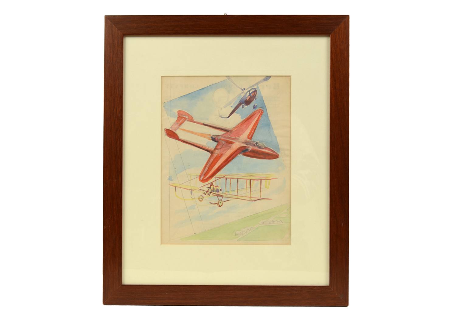 Aerei d’epoca/3585-Bozzetto n1