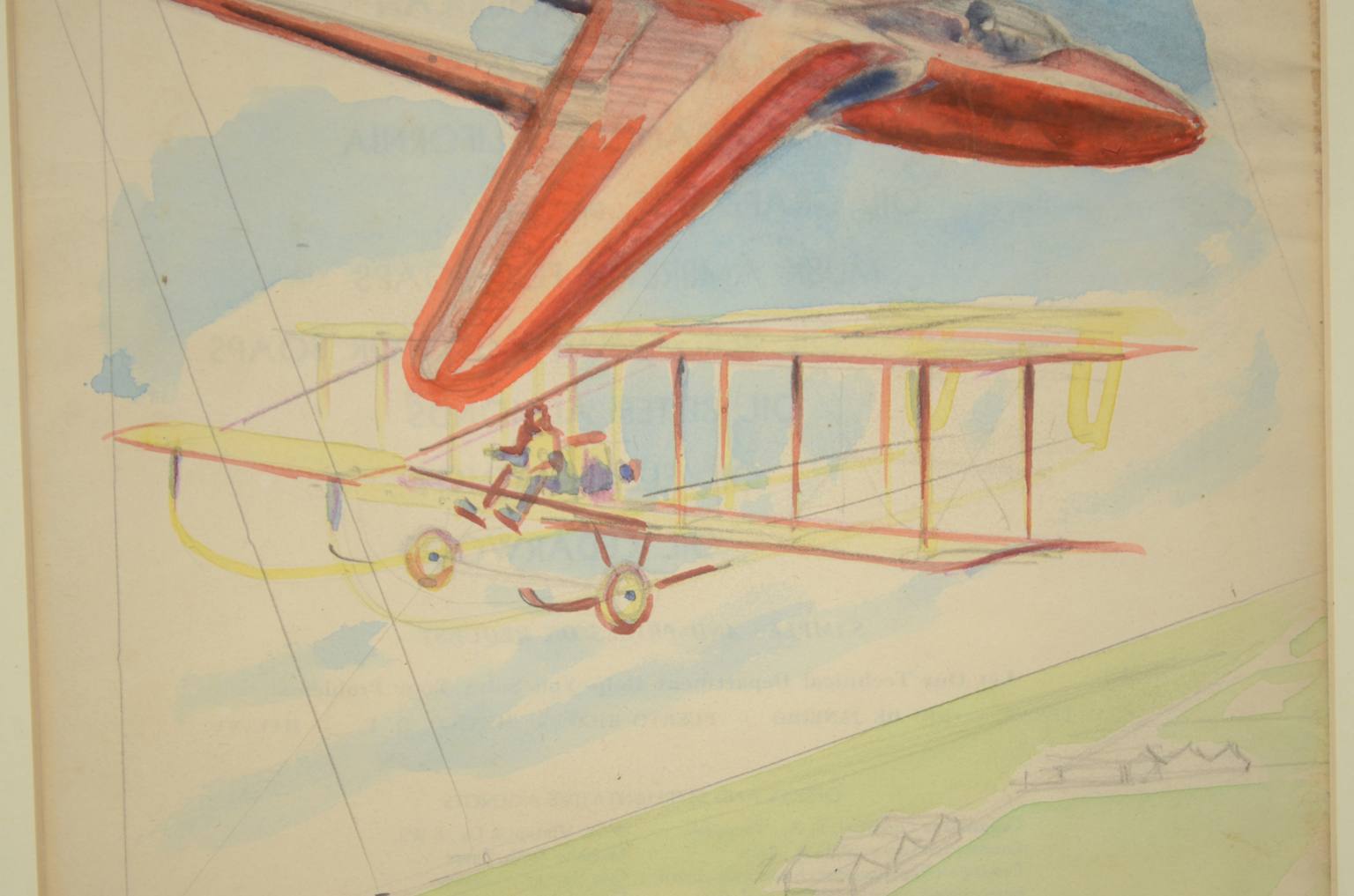 Aerei d’epoca/3585-Bozzetto n1