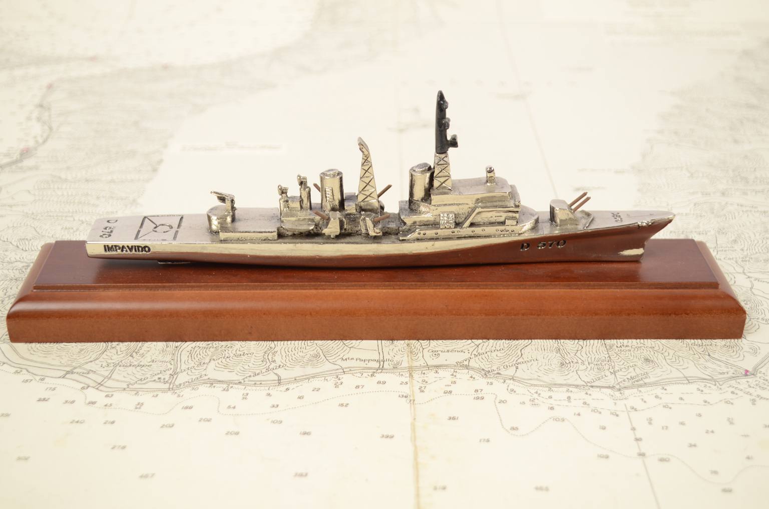 Antiquariato nautico/3590A-Modellino Impavido