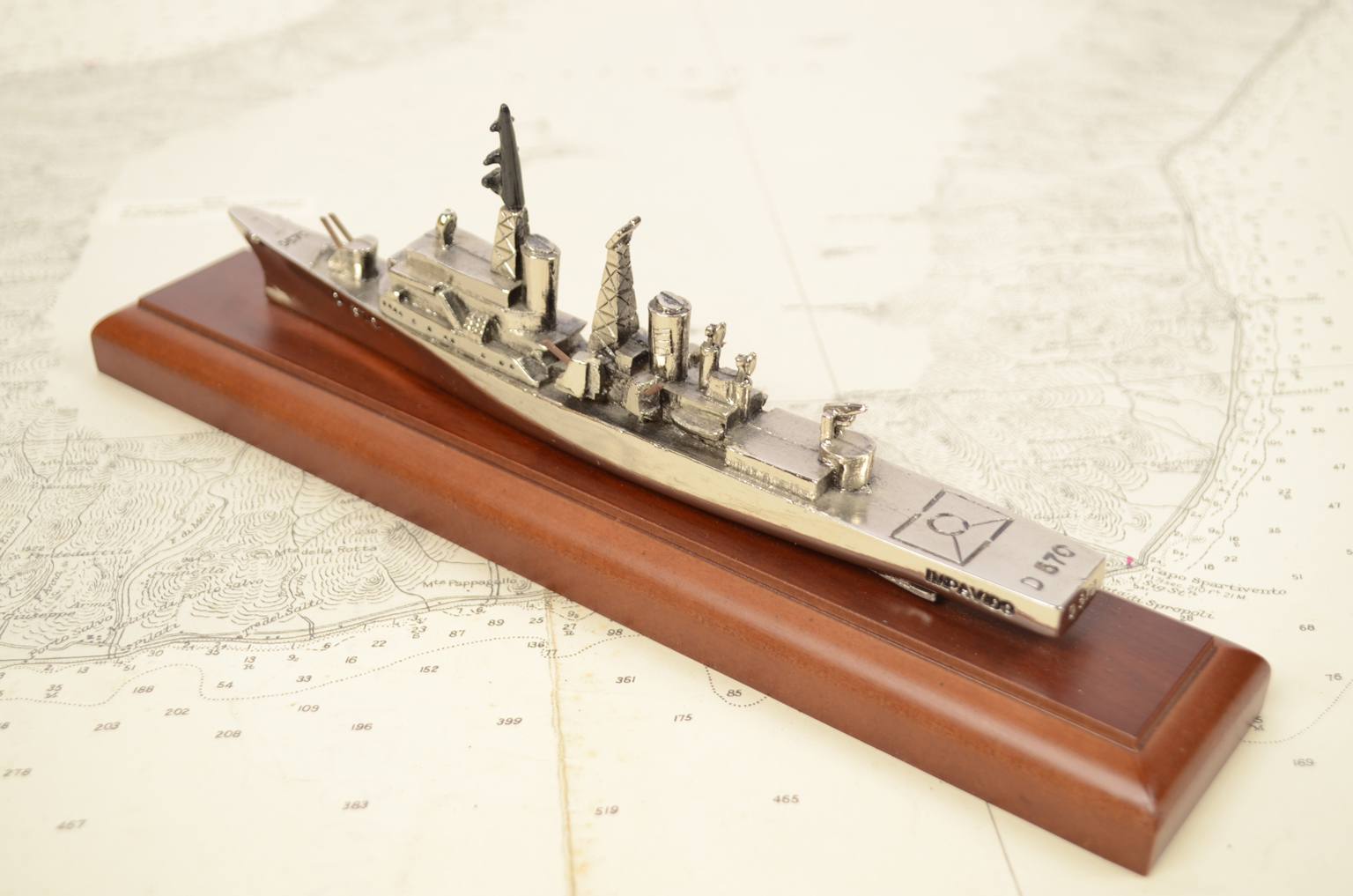 Antiquariato nautico/3590A-Modellino Impavido