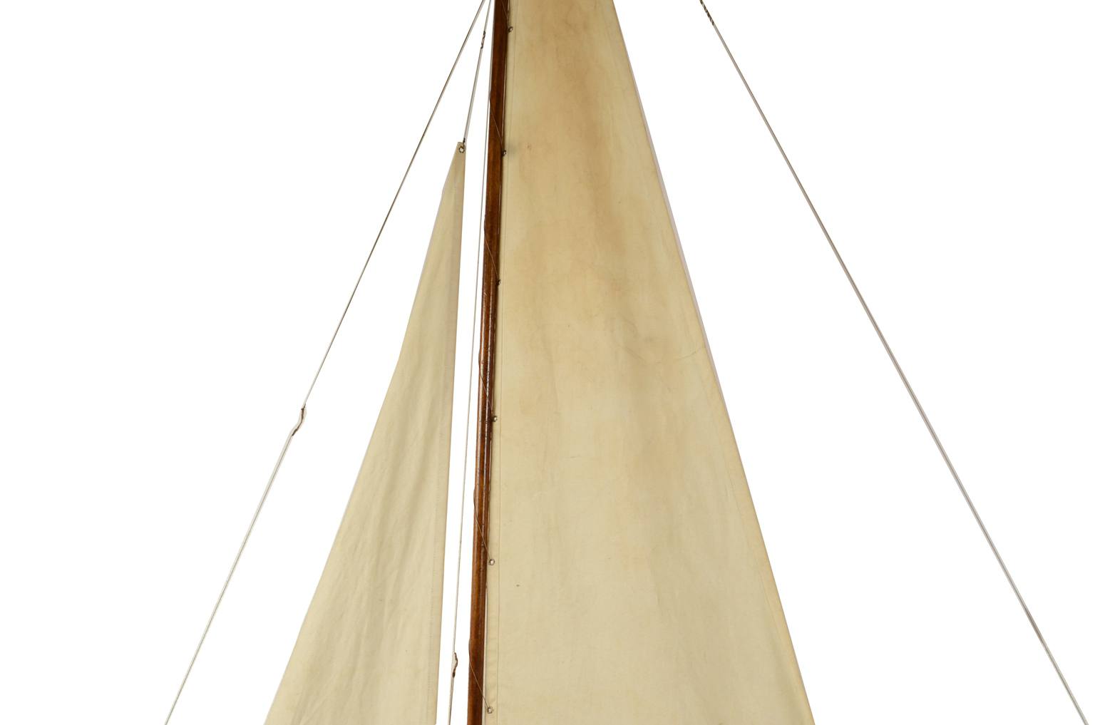 Old ship models/39-Antique sloop 1930s