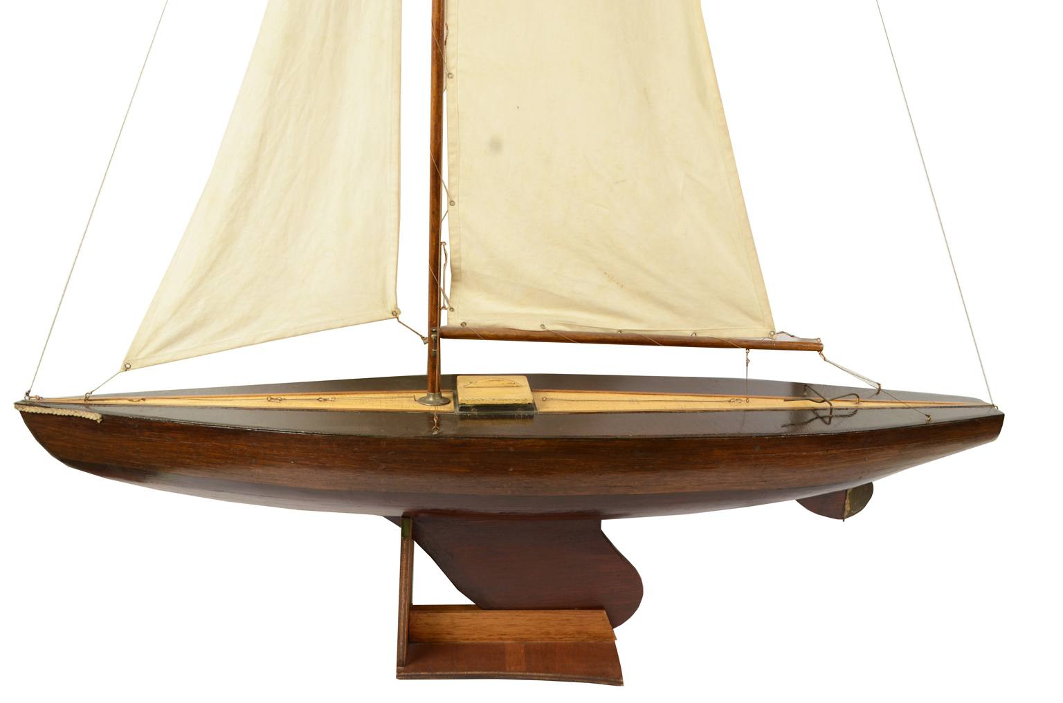 Old ship models/39-Antique sloop 1930s