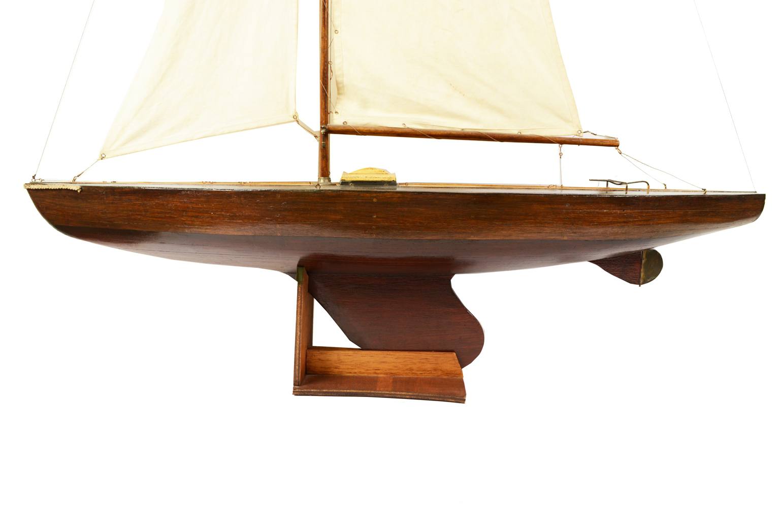 Old ship models/39-Antique sloop 1930s