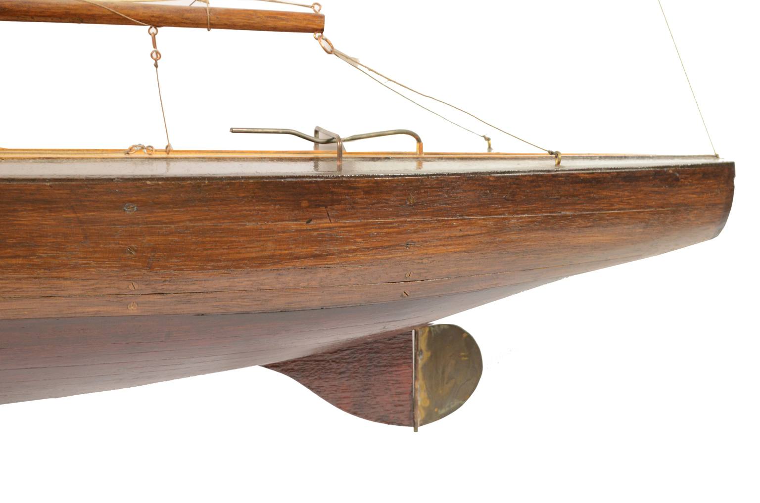 Old ship models/39-Antique sloop 1930s