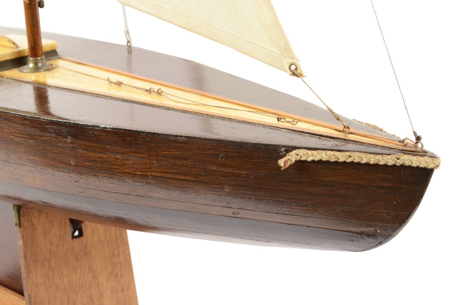 Old ship models/39-Antique sloop 1930s