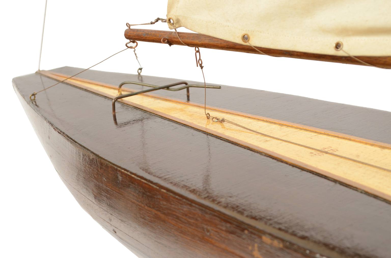 Old ship models/39-Antique sloop 1930s