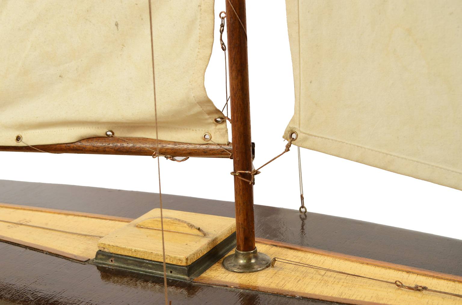 Old ship models/39-Antique sloop 1930s