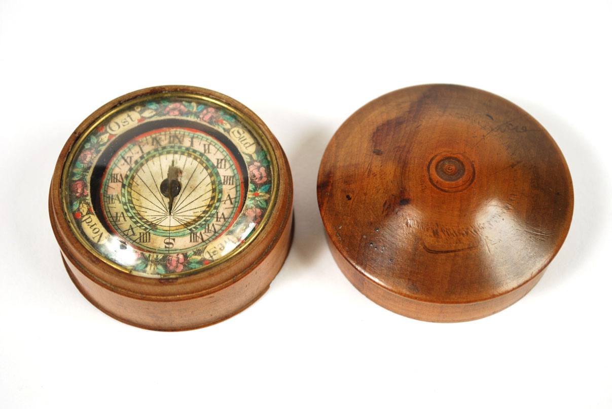 Orologio Da Taschino Con Bussola – Bussola Portatile Vintage In Bronzo – Navigazione Esterna