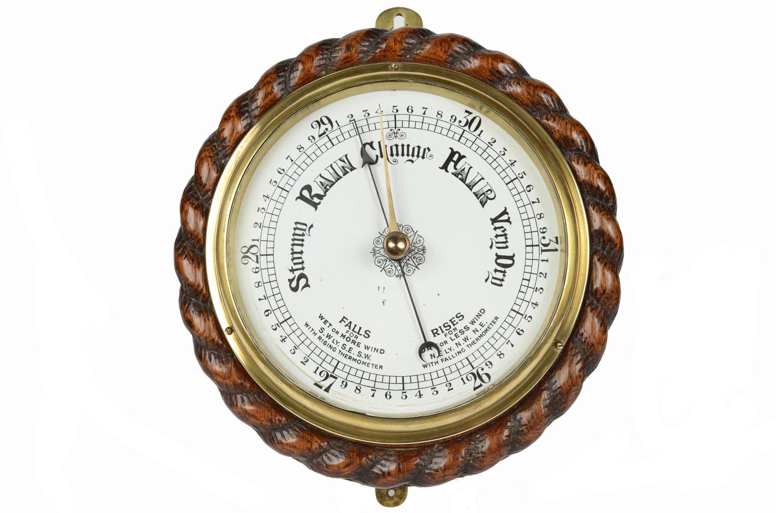 Antik / e-Shop / Antique barometers / 3B - Aneroid barometer