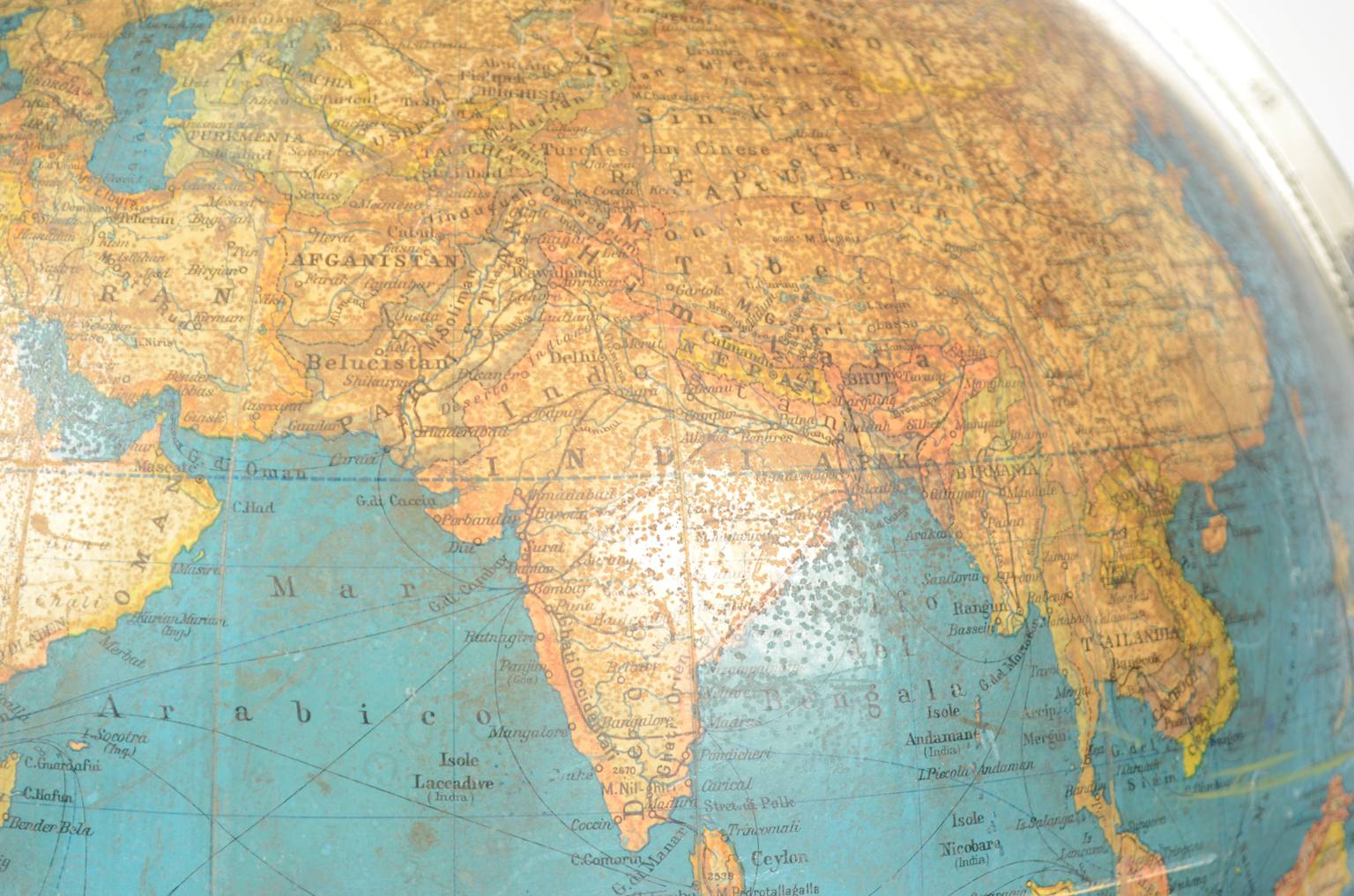 Globi-mappamondi antichi/4137-Globo Vallardi