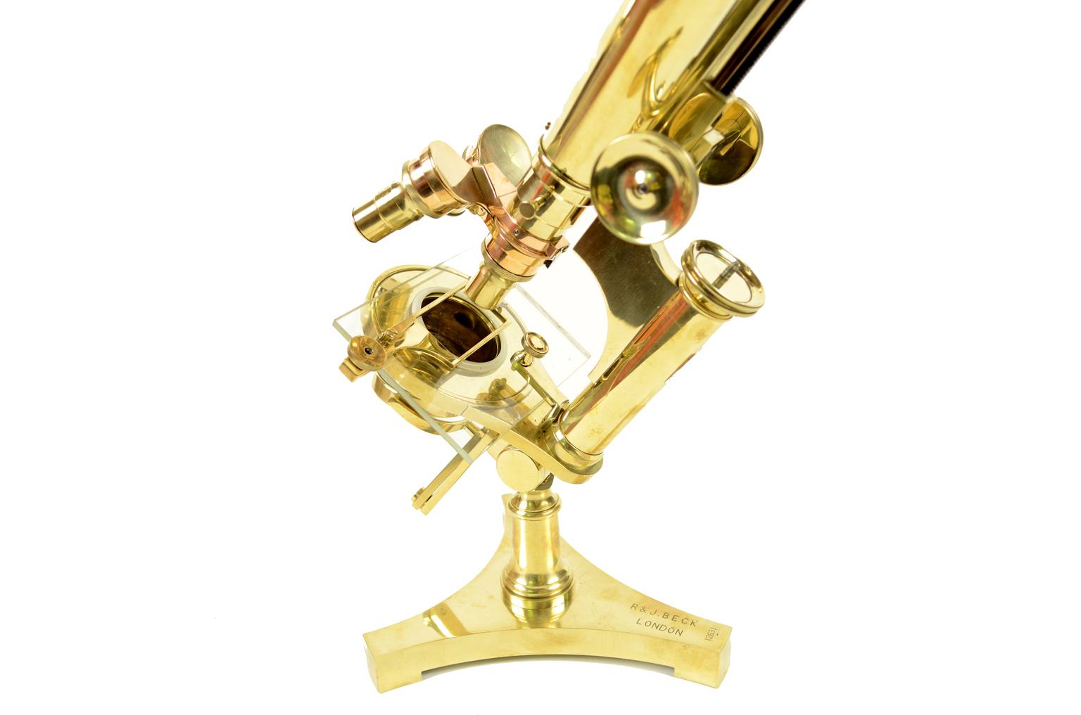 Old medical instruments/4537-Beck microscope