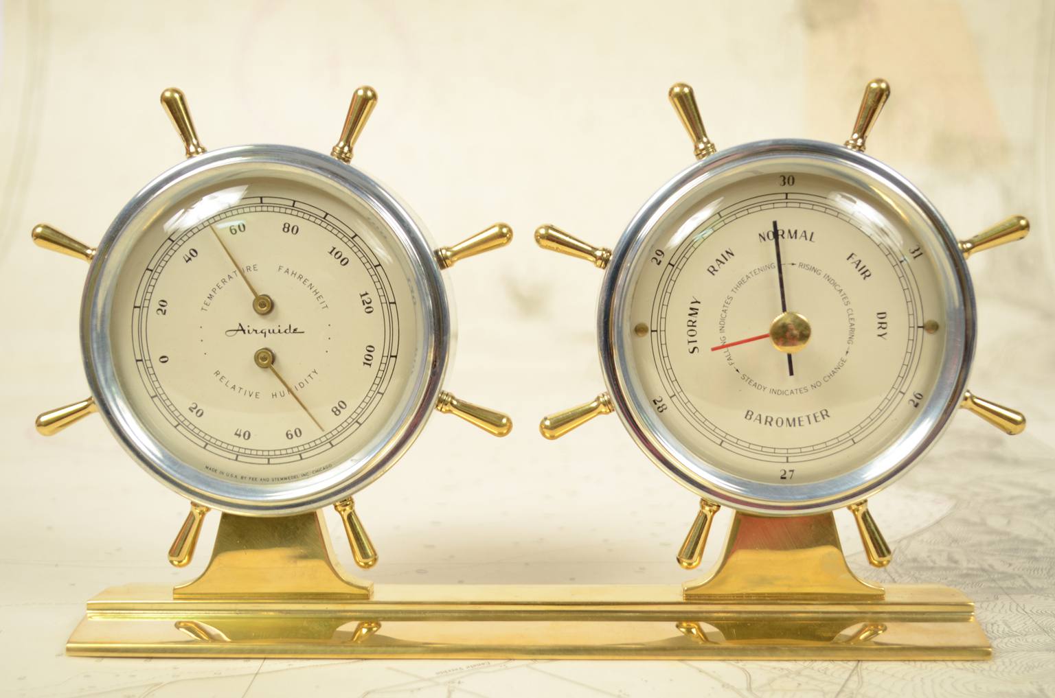 Antique barometers/4699-Antique weather station