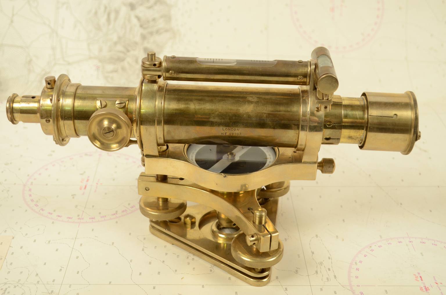 Antique measuring instruments/4711-Cooke level