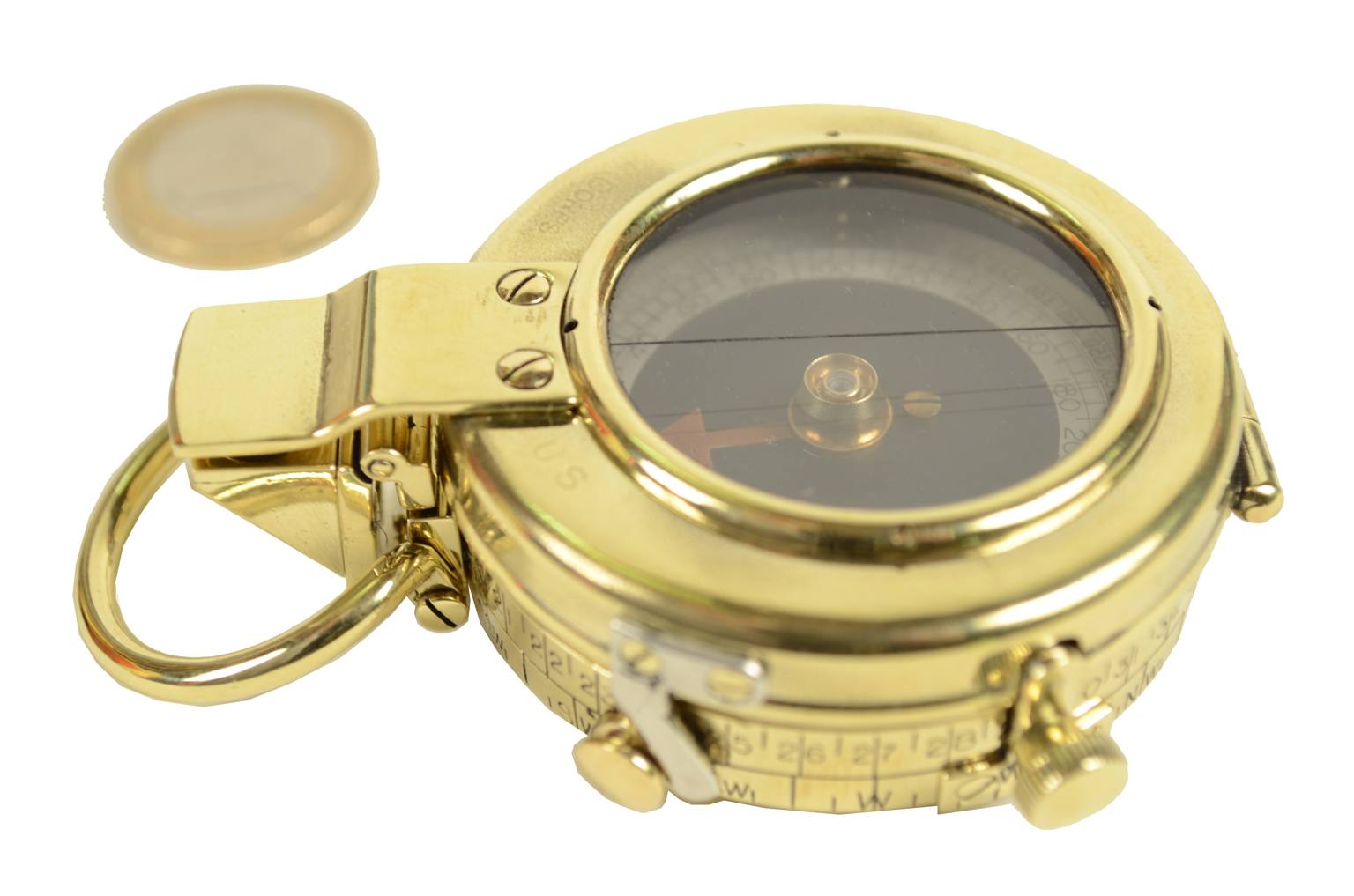 Bussola Solare In Ottone Massiccio: Regalo Nautico In Stile Antico - Italia - Foto 10