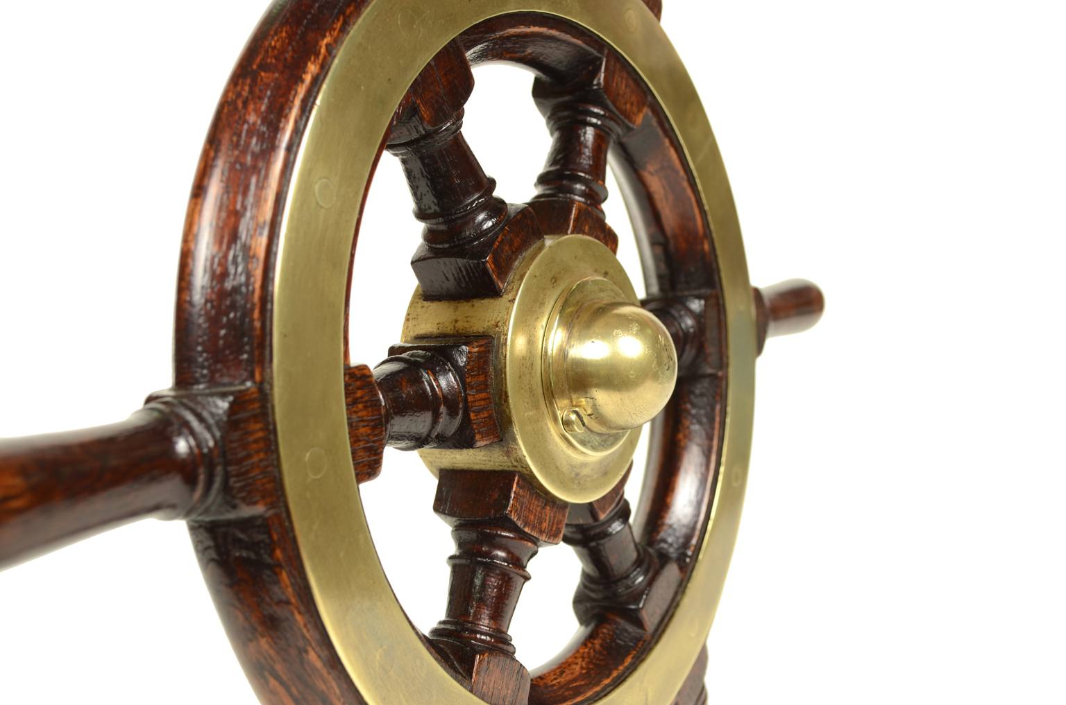 Antiquariato nautico/4773-Antico timone