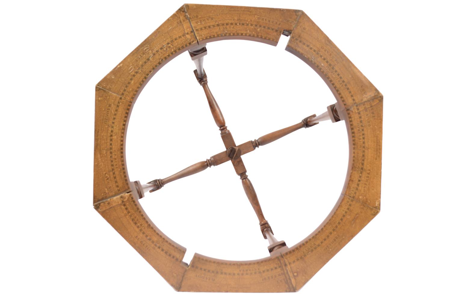 Antique globes-world maps/477A-Antique globe Cassini