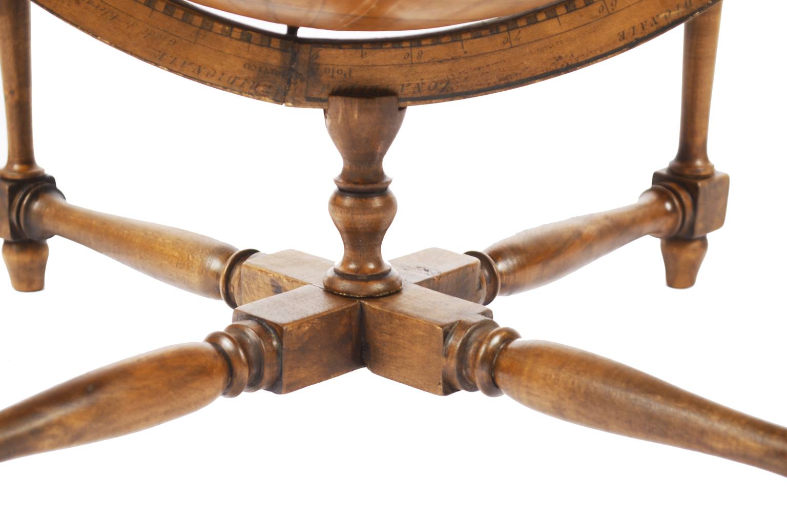 Antique globes-world maps/477A-Antique globe Cassini