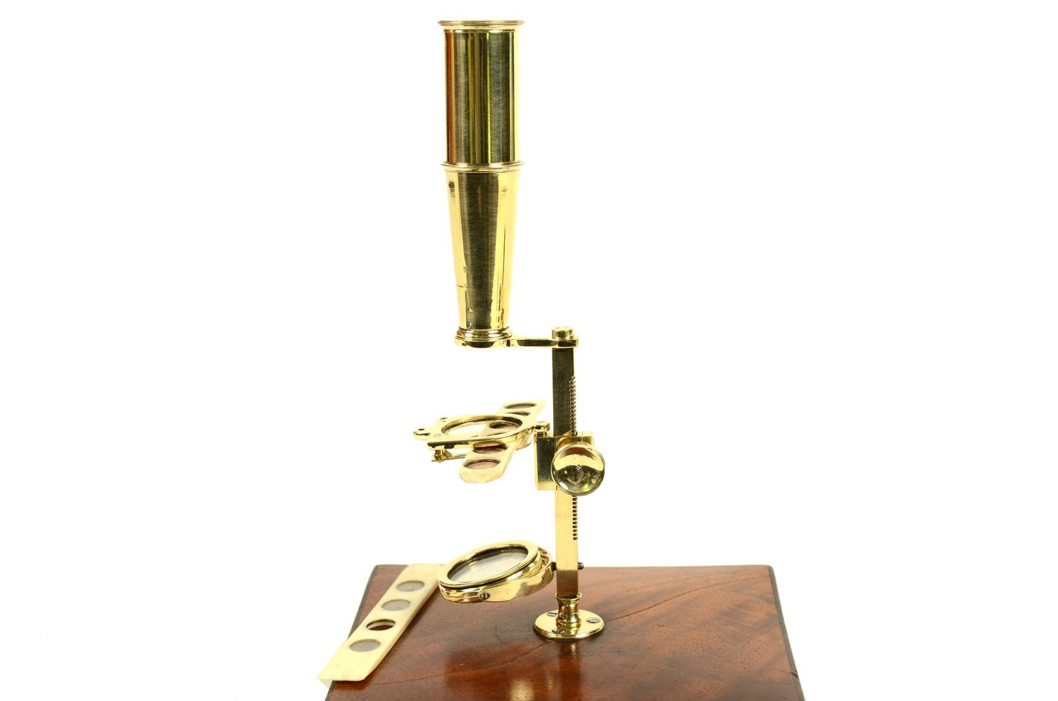 Old medical instruments/4913-Cary London microscope