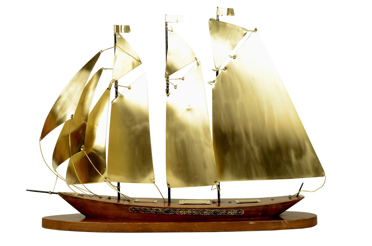 Old ship models/5046-Brass model