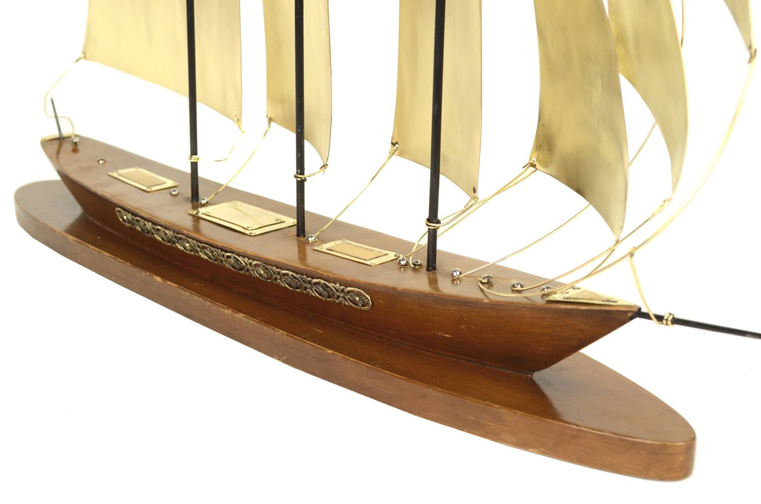 Old ship models/5046-Brass model