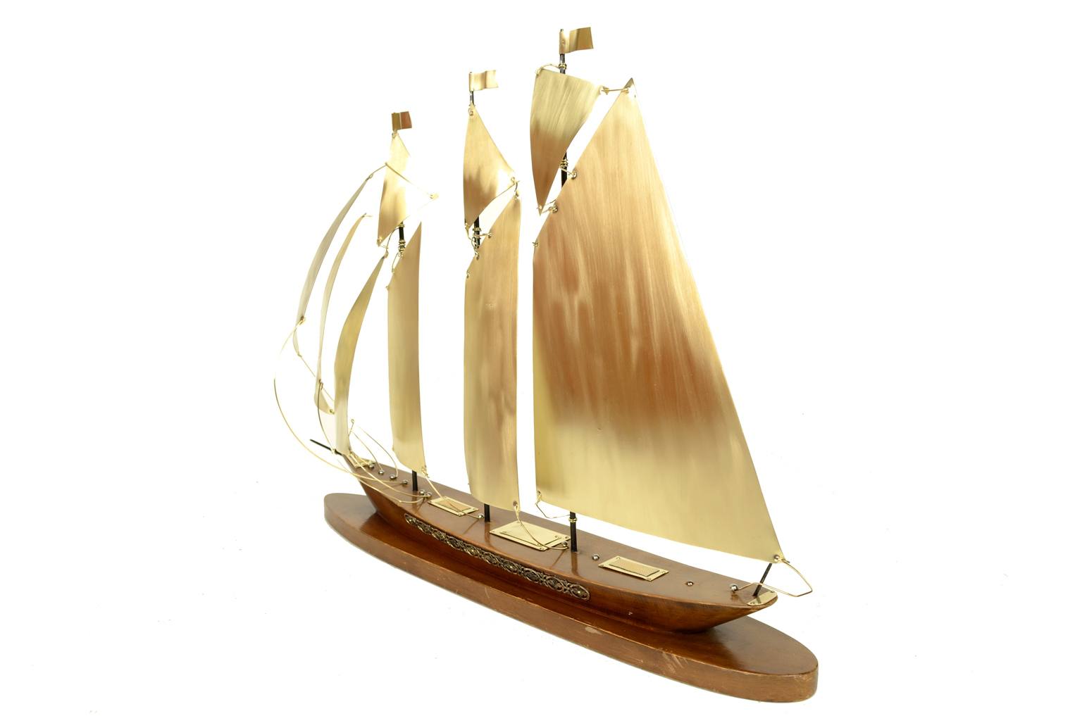 Old ship models/5046-Brass model