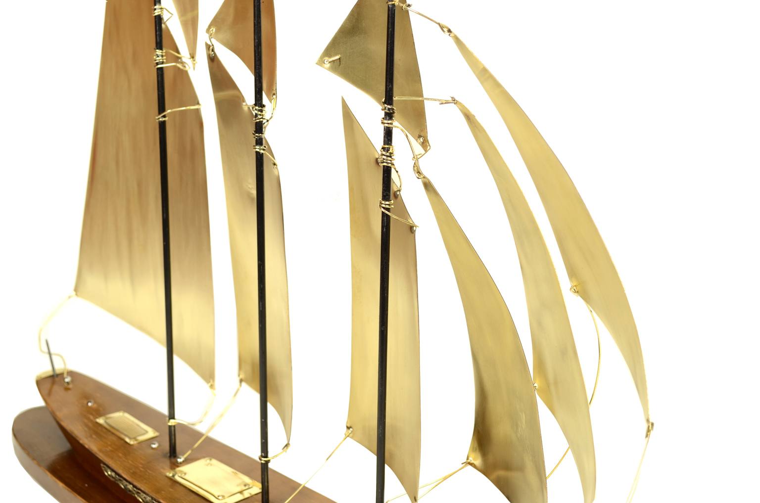 Old ship models/5046-Brass model