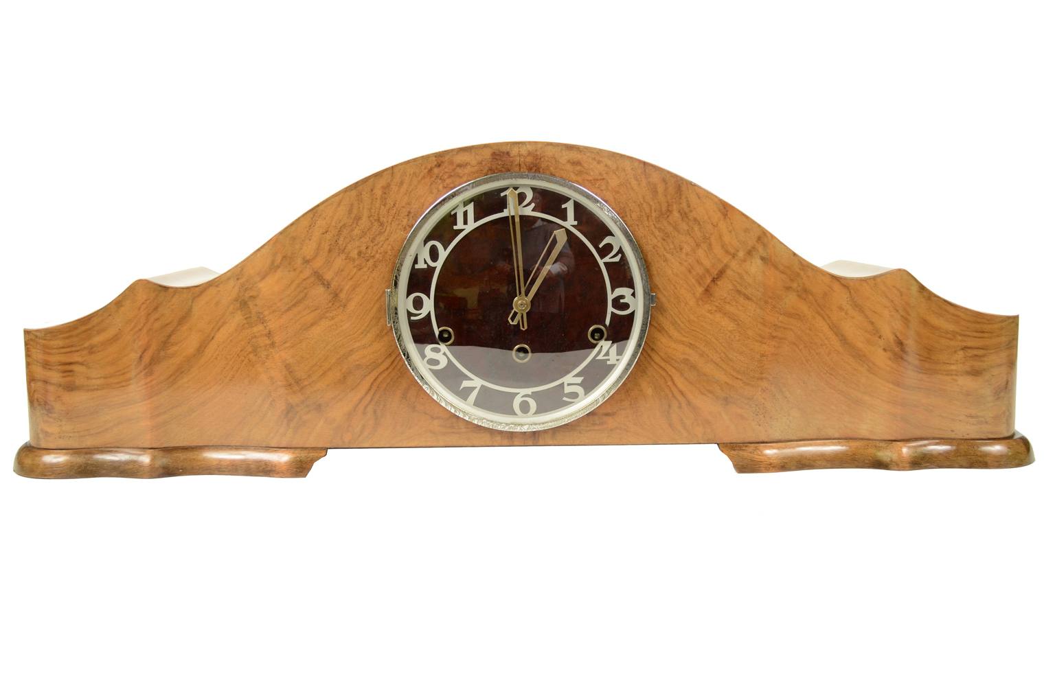 Antique measuring instruments/5074-Table clock made in Italy