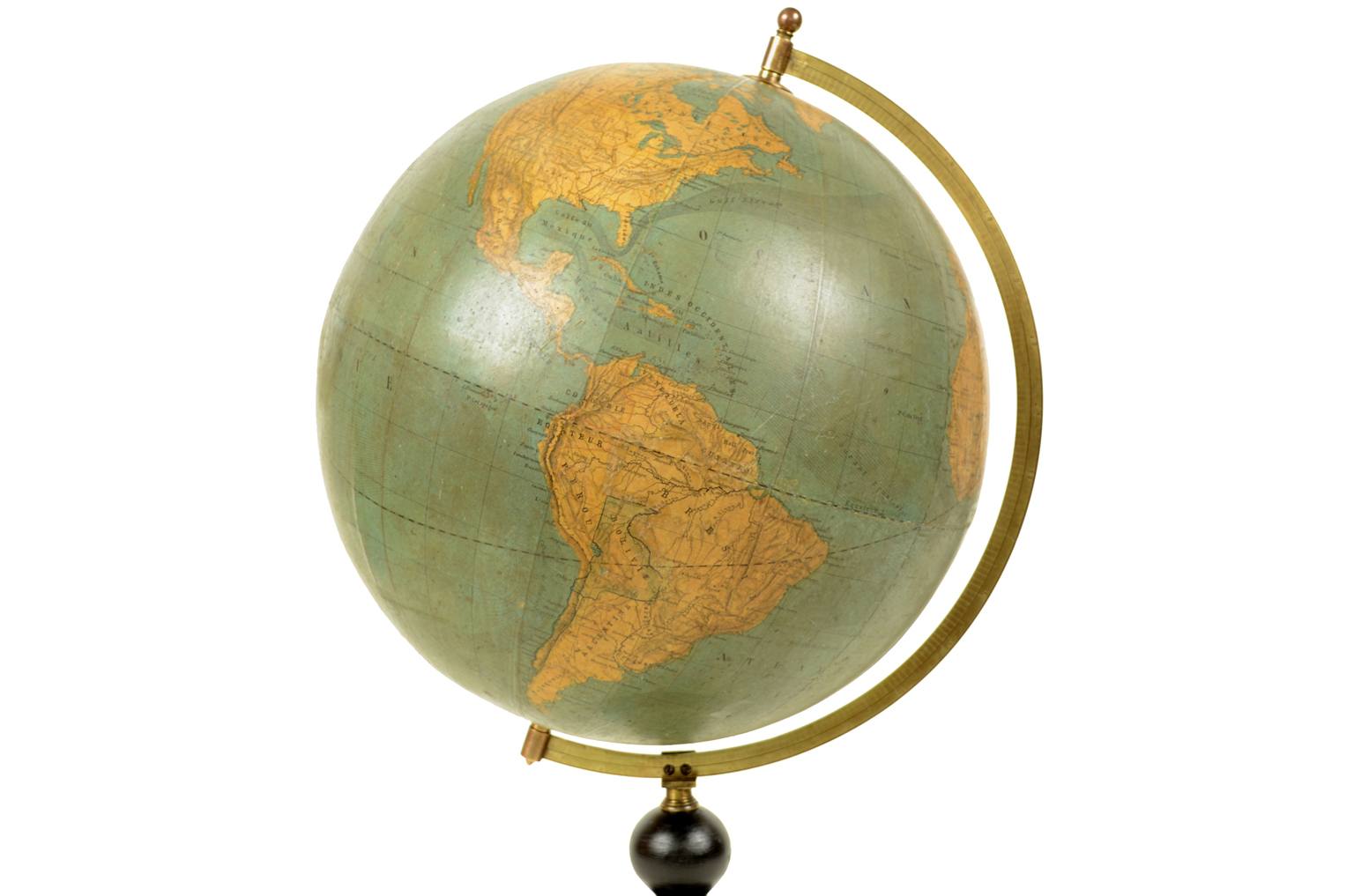 Antique globes-world maps/5077-Vivien globe