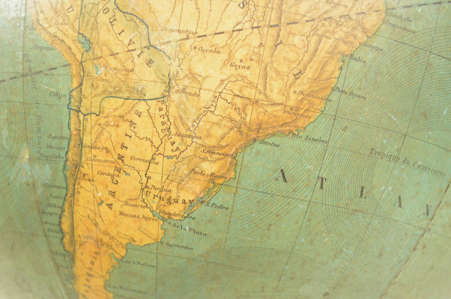 Antique globes-world maps/5077-Vivien globe