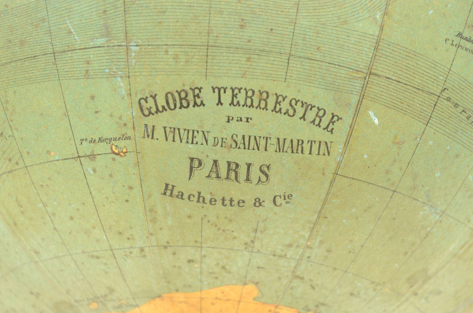 Antique globes-world maps/5077-Vivien globe