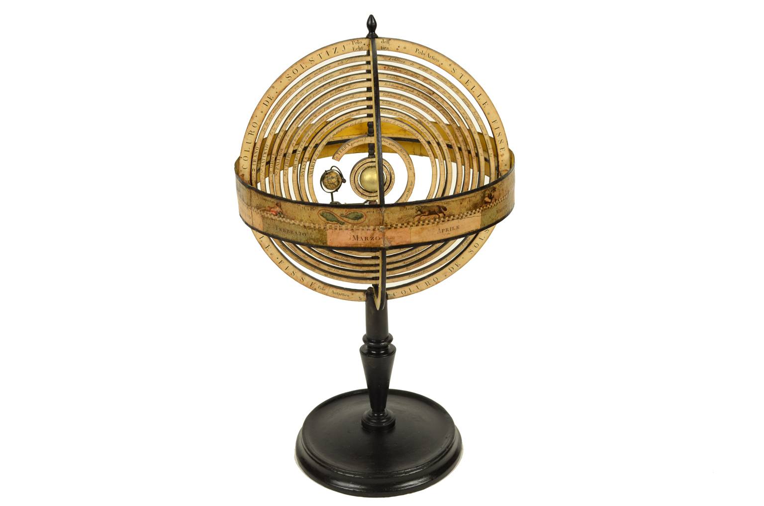 Antique astronomical instruments/5136-Italian armillary sphere