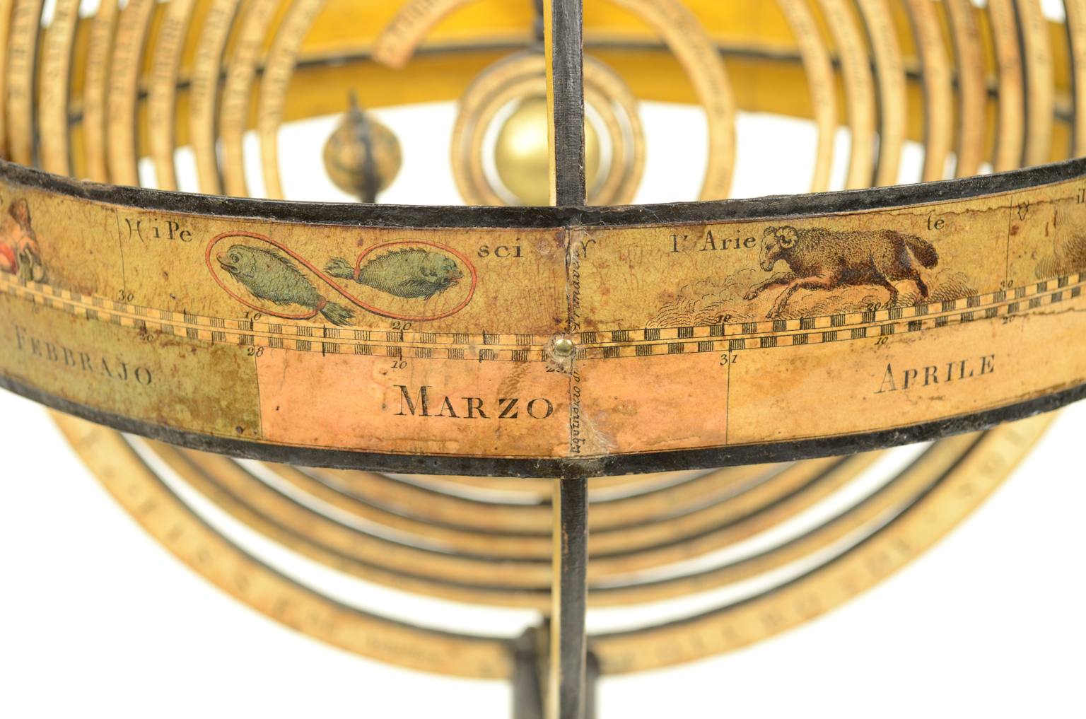 Antique astronomical instruments/5136-Italian armillary sphere