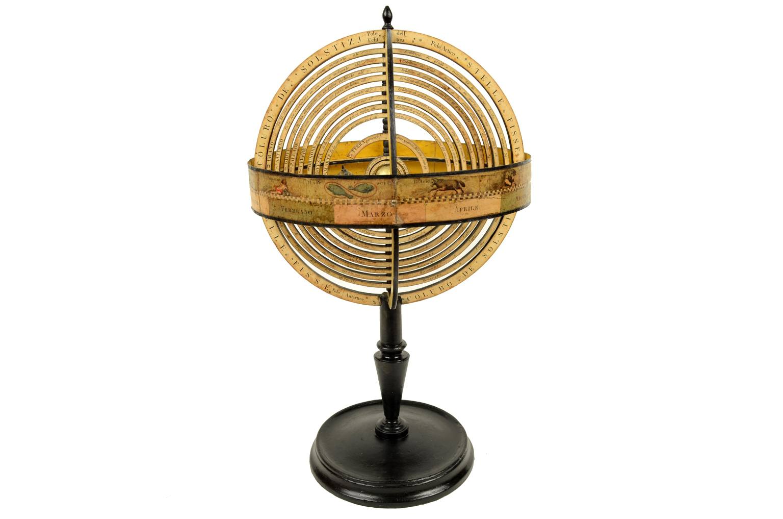 Antique astronomical instruments/5136-Italian armillary sphere