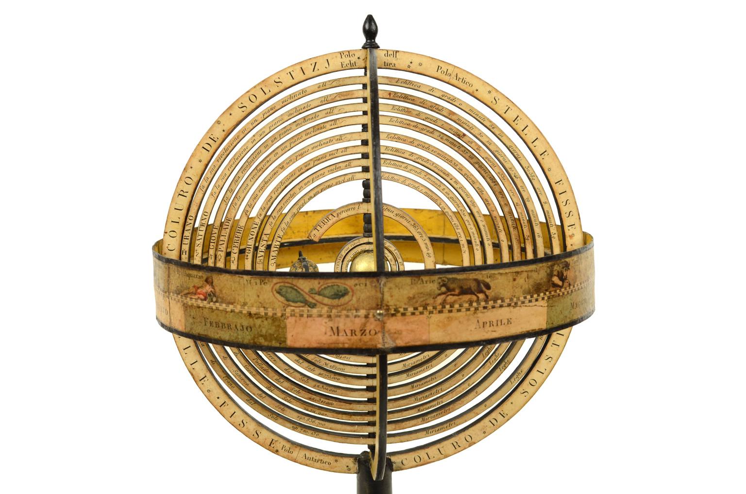 Antique astronomical instruments/5136-Italian armillary sphere