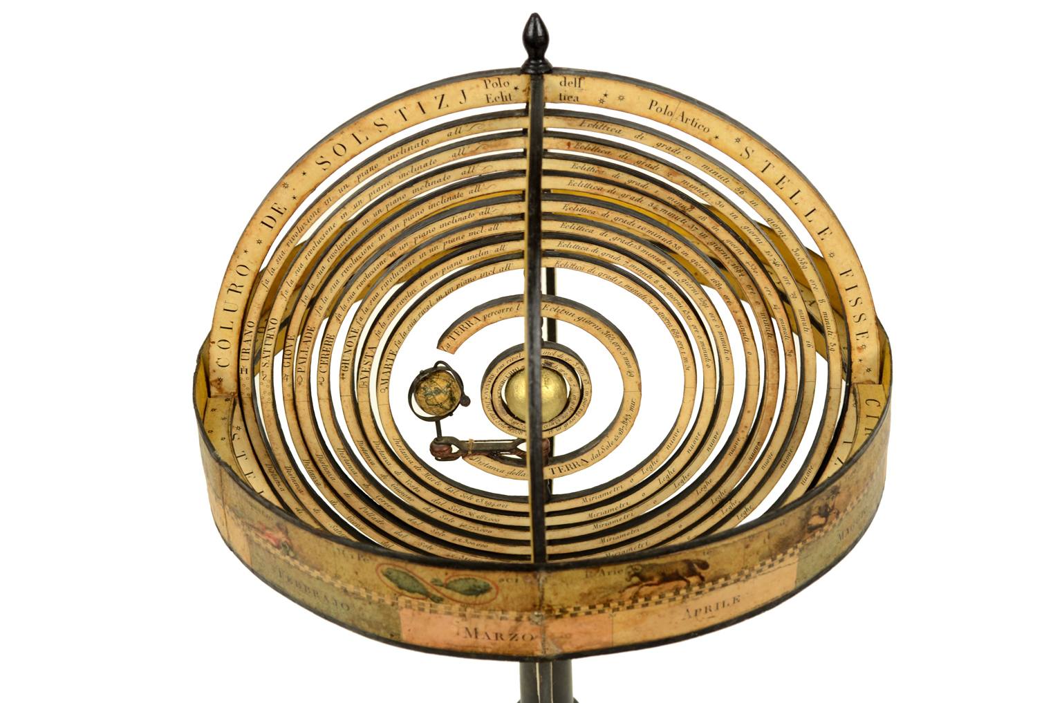 Antique astronomical instruments/5136-Italian armillary sphere