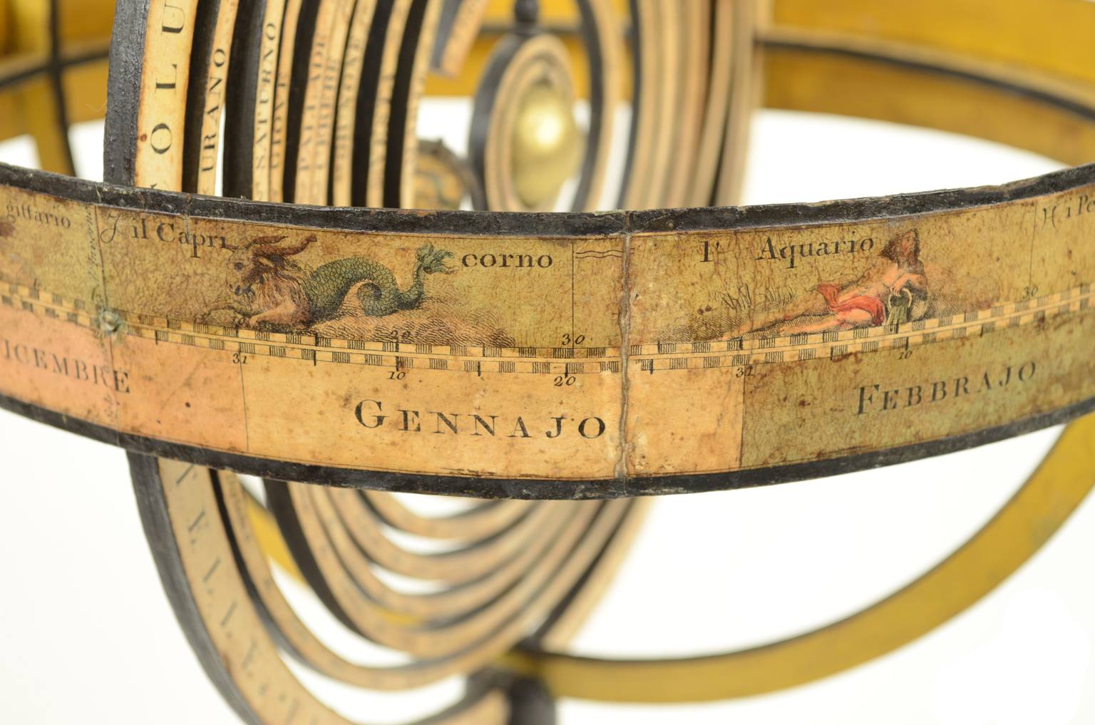 Antique astronomical instruments/5136-Italian armillary sphere