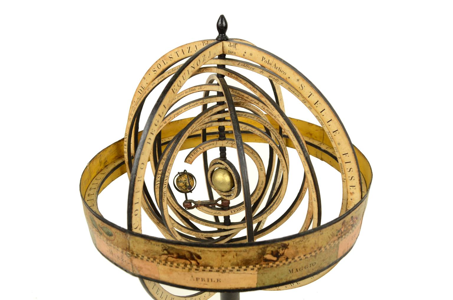 Antique astronomical instruments/5136-Italian armillary sphere