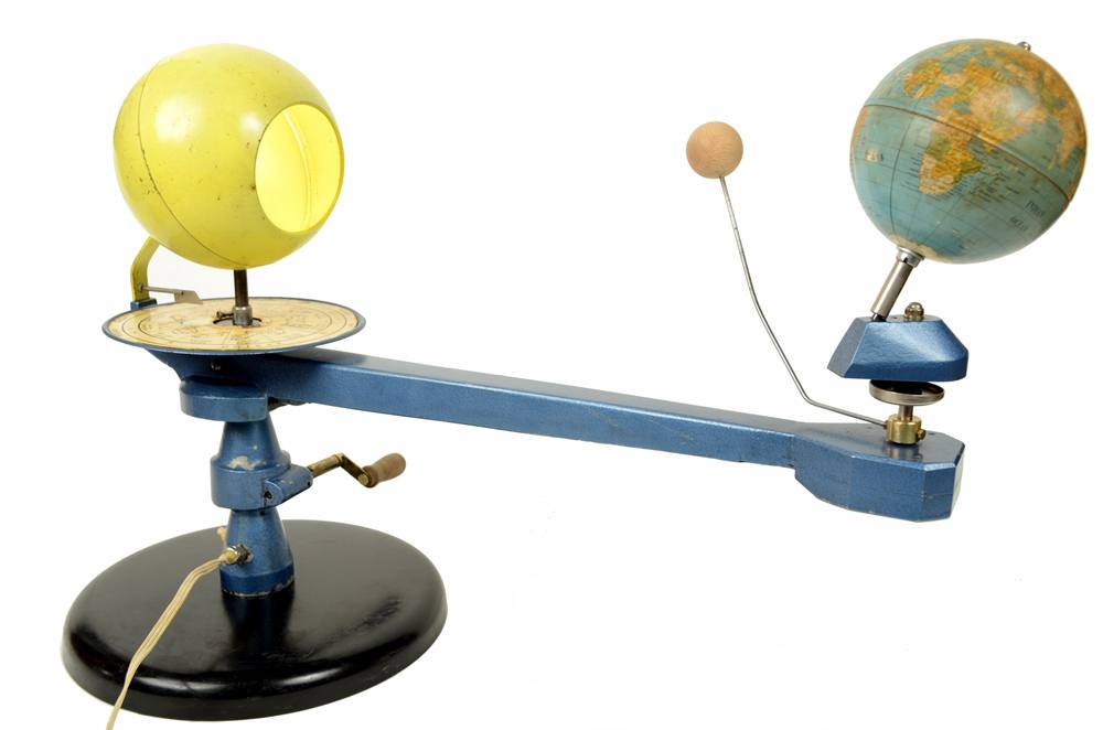Strumenti astronomici antichi/5163-Planetario meccanico inglese