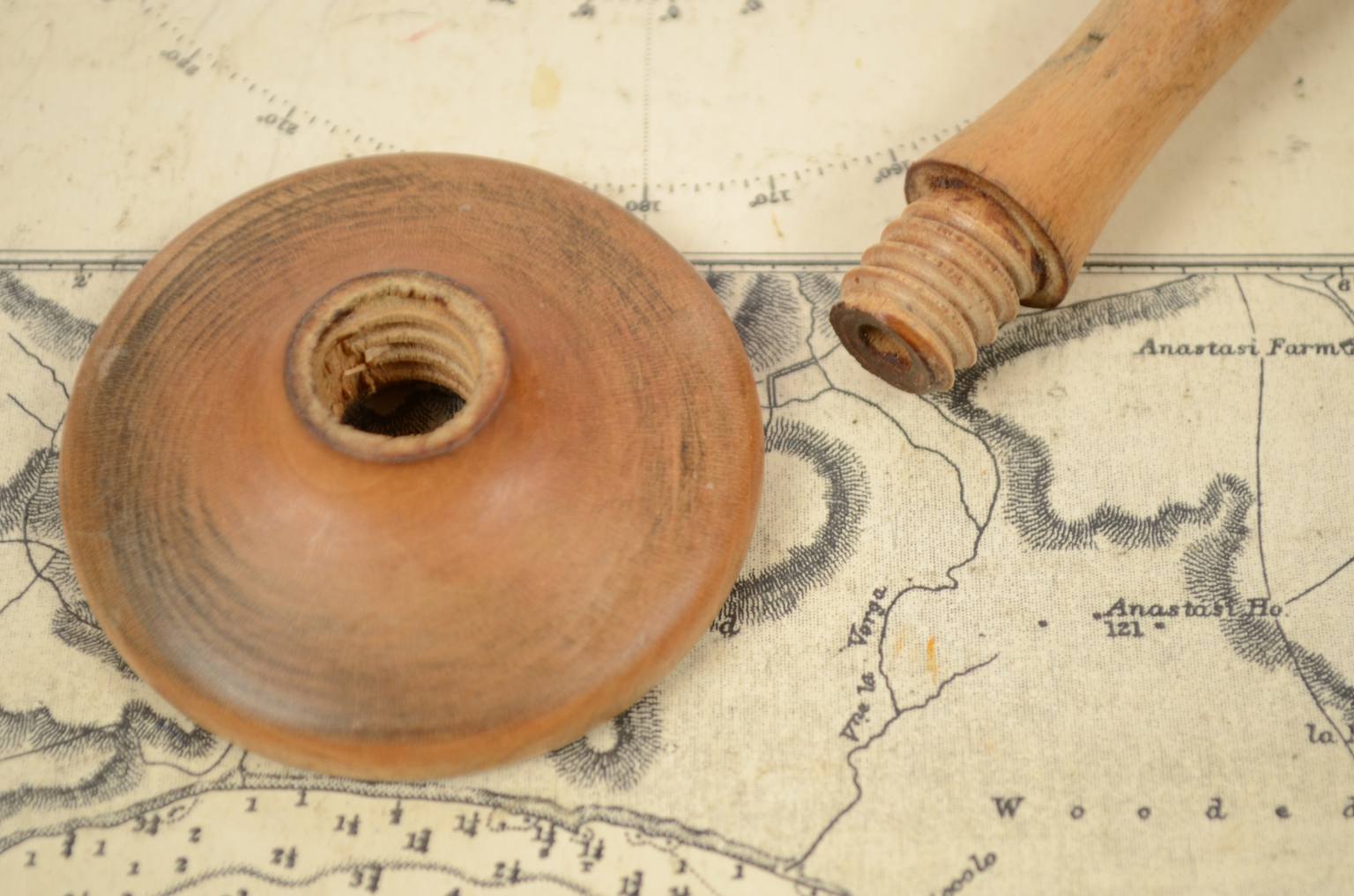 Old medical instruments/5263-Stethoscope 1920s