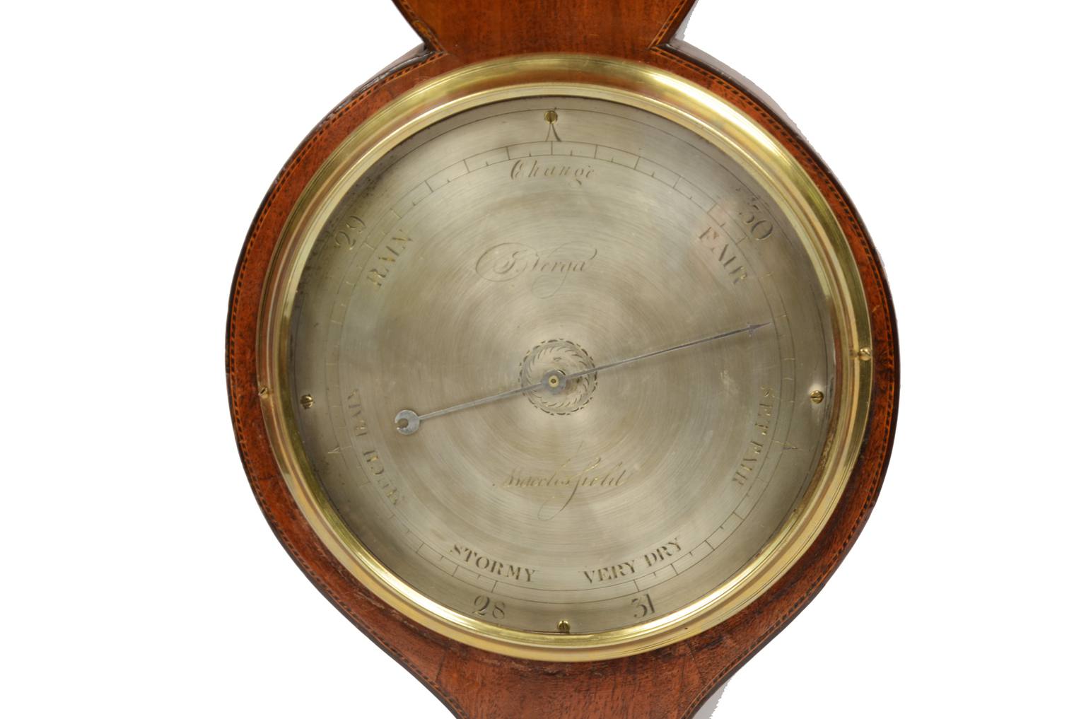 Antique barometers/533A-Verga barometer