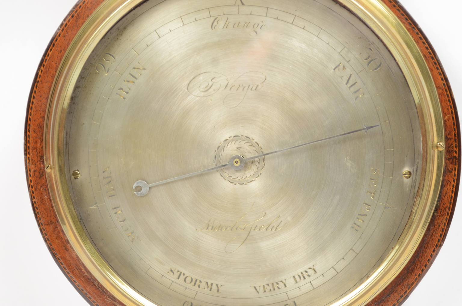 Antique barometers/533A-Verga barometer