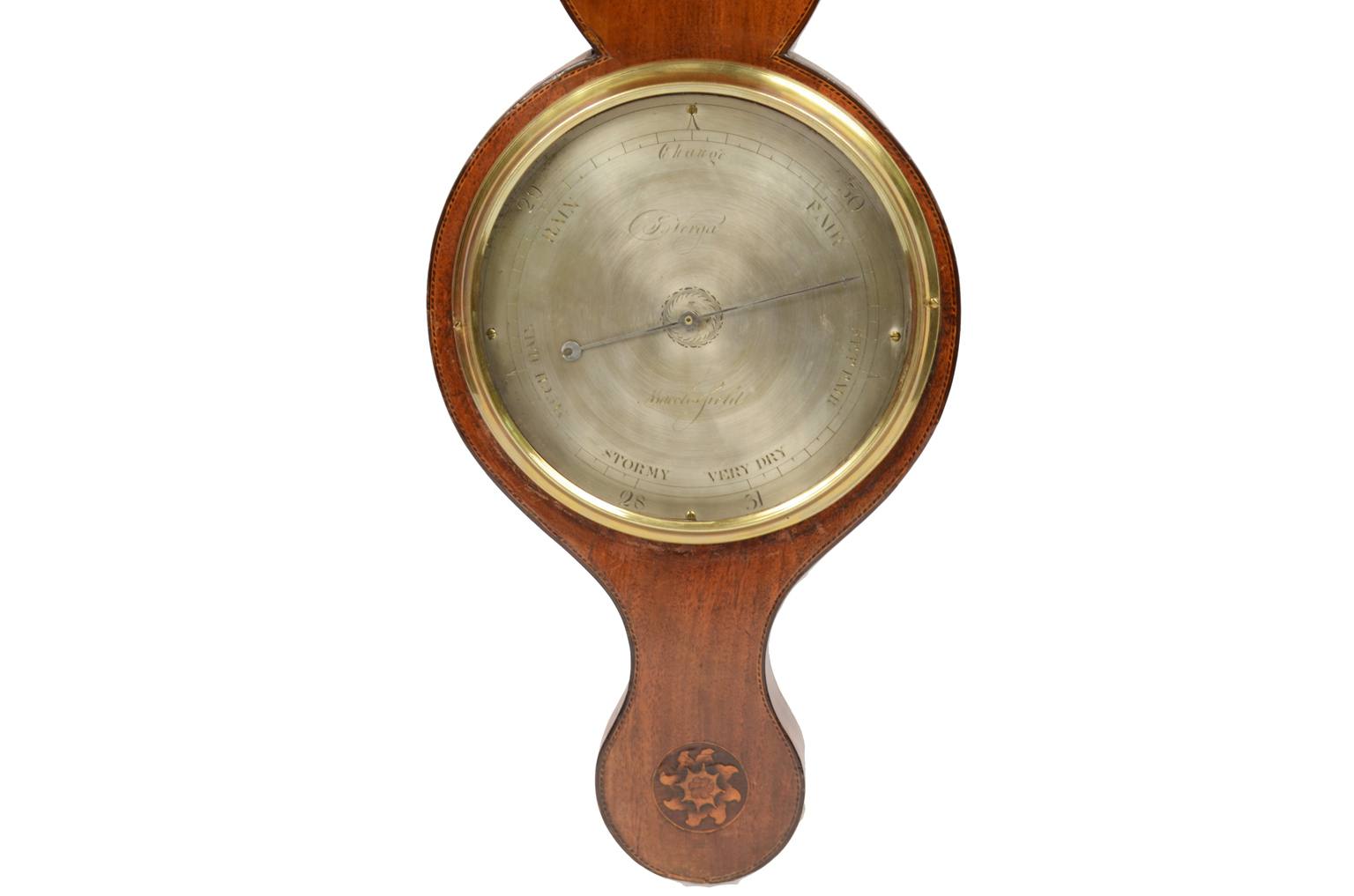 Antique barometers/533A-Verga barometer