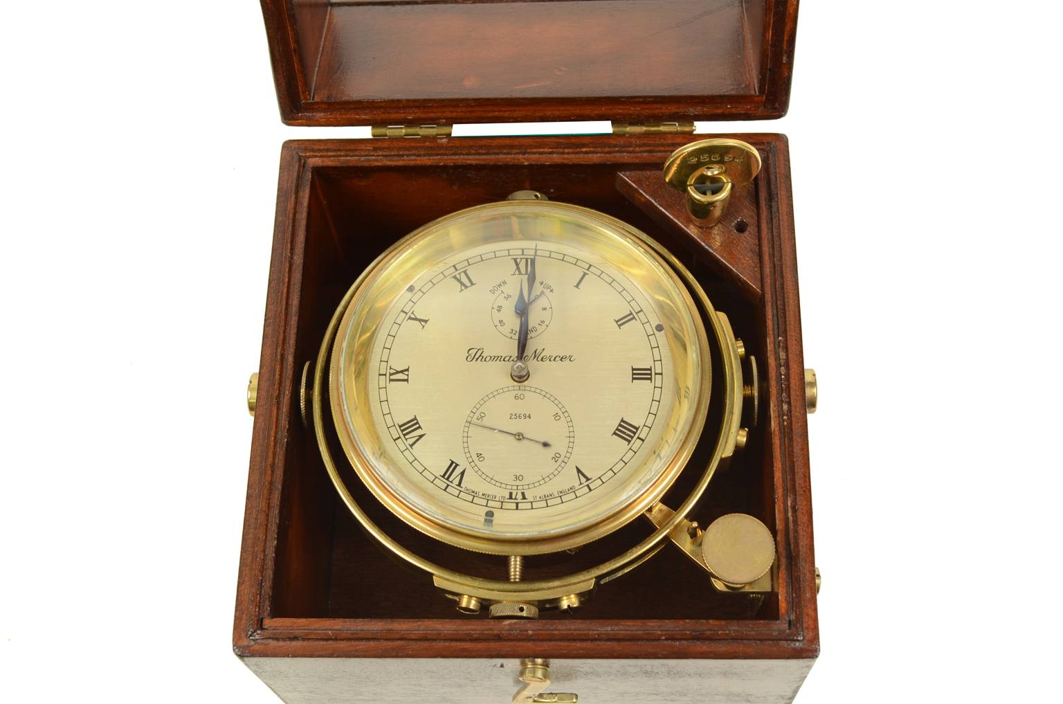 Nautical antiques/5383A-Mercer chronometer