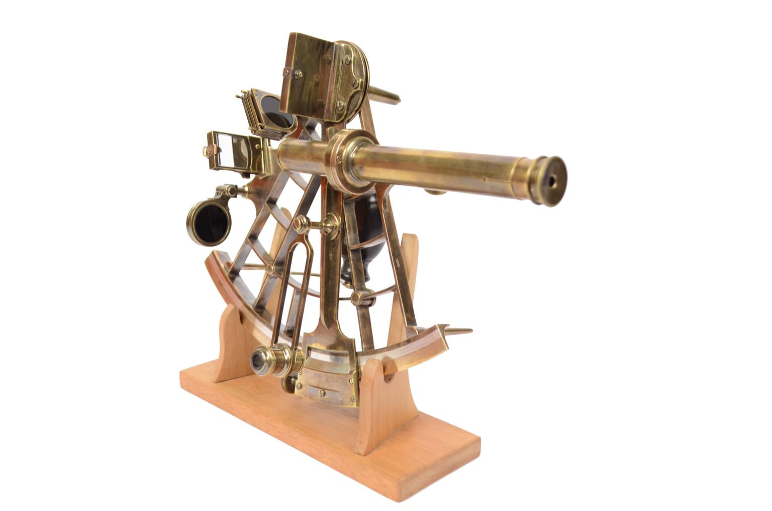 Antiquariato nautico/5472A-Sestante inglese epoca