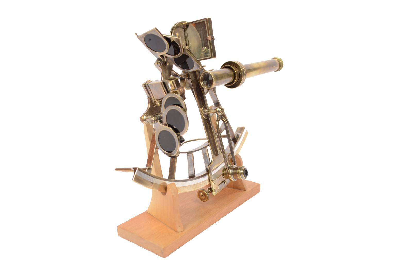 Antiquariato nautico/5472A-Sestante inglese epoca